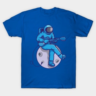 astronaut playing guitar 5 T-Shirt